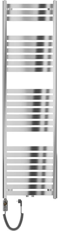Mexen Uran, elektrické vykurovacie teleso 1800x500 mm + vykurovacia tyč 900 W, chrómová, W105-1800-500-2900-01