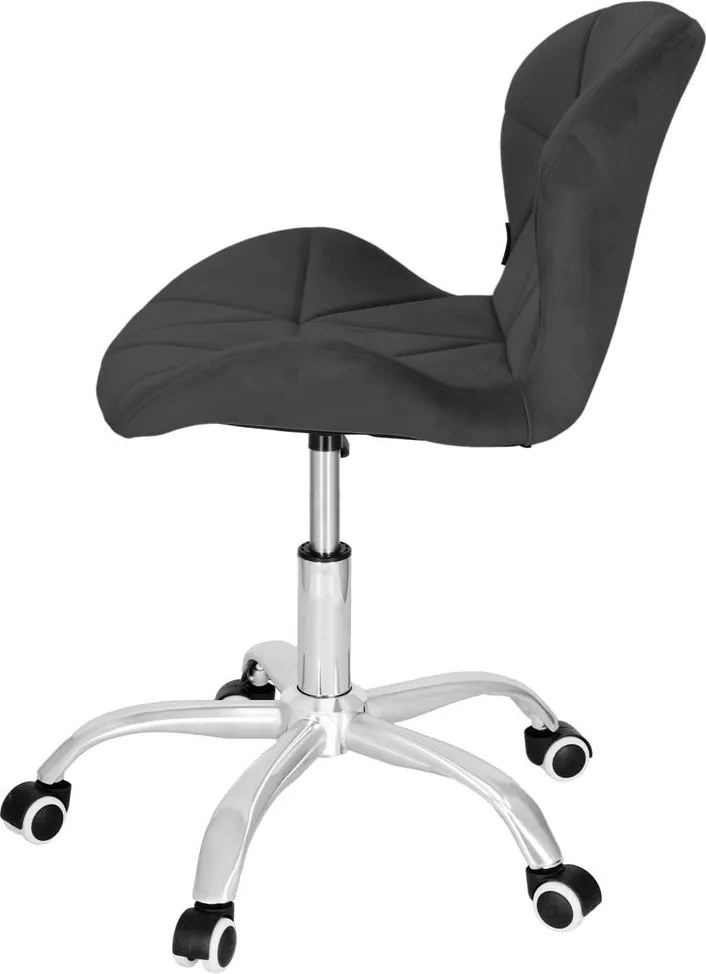 Springos kancelárska stolička – otočná stolička na kolieskach pre prácu a štúdium Farba: tmavosivá