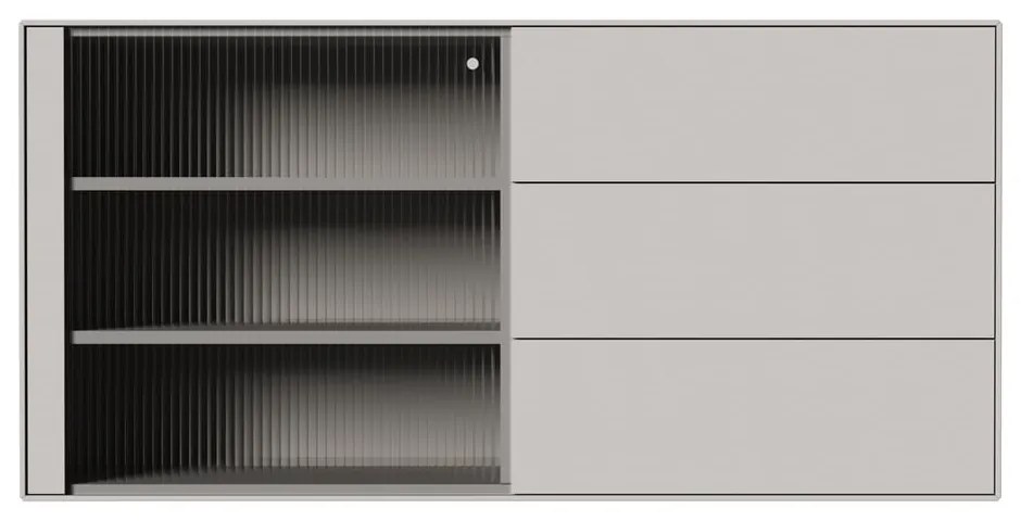 Svetlosivá závesná komoda 120x59 cm Edge by Hammel – Hammel Furniture