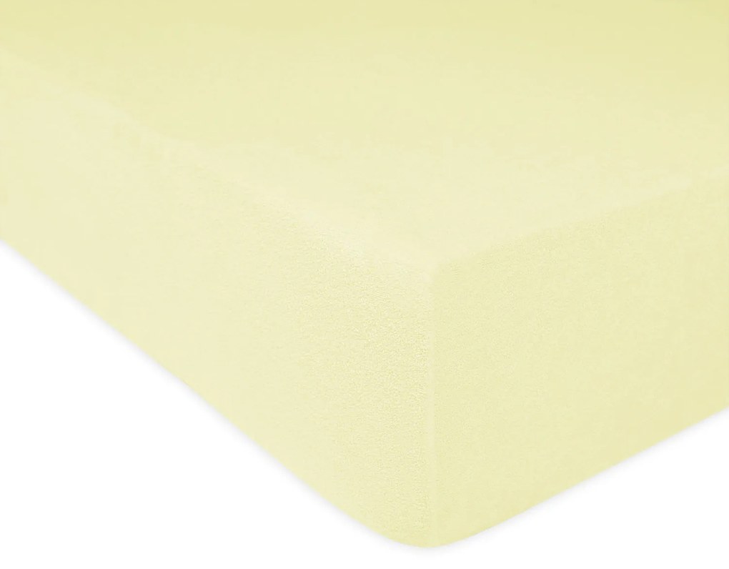 FROTÉ PRESTIERADLO 019 180X200 CM KRÉMOVÉ