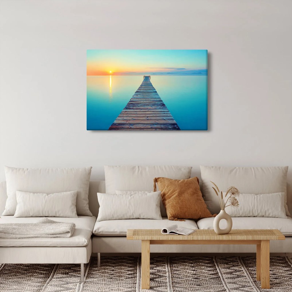 Obraz - Mólo do nekonečna (90x60 cm)