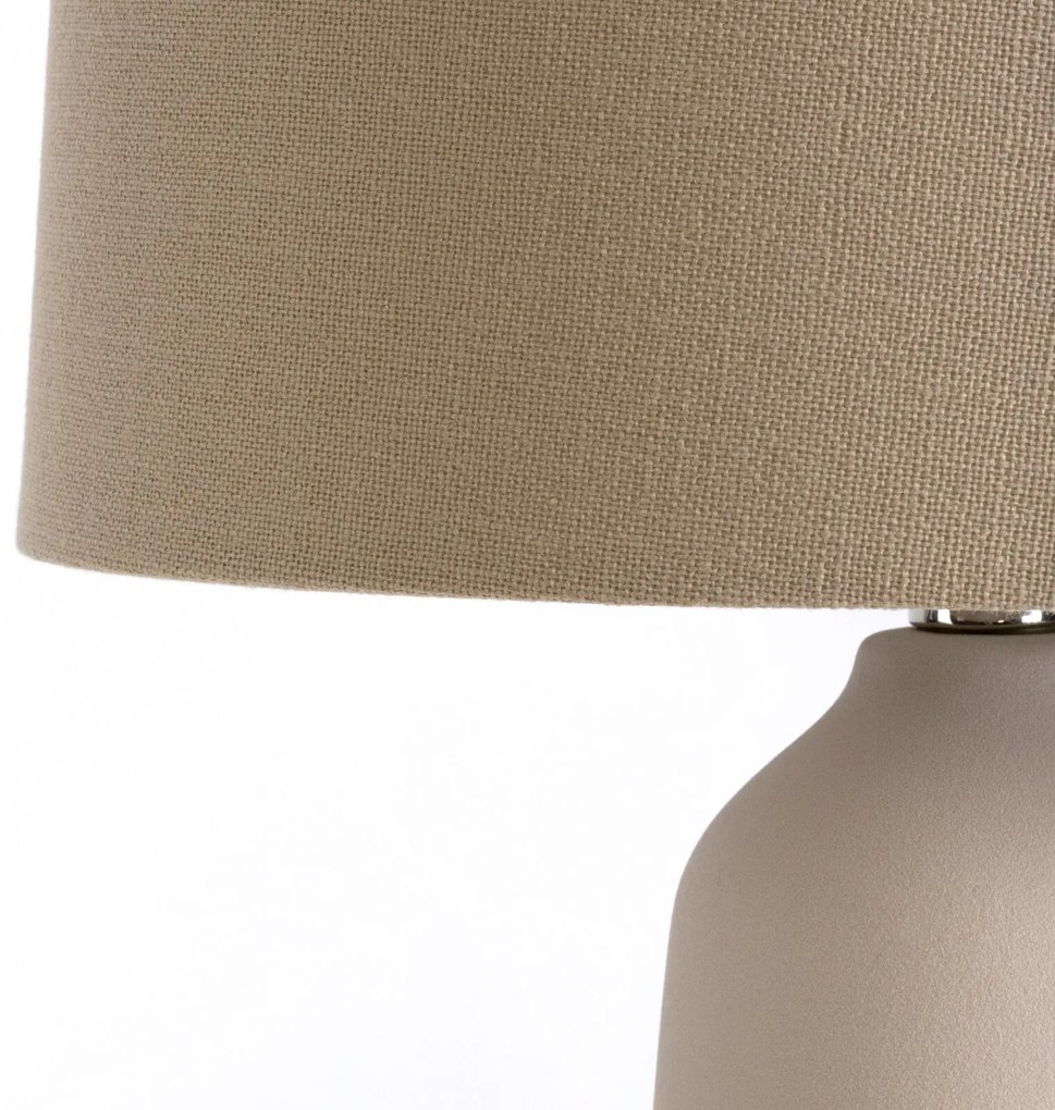 STOLOVÁ LAMPA EZRA (01) 33X38X58 CM BÉŽOVÁ