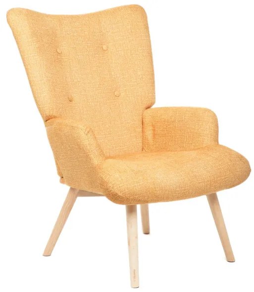 Kreslo MOSS POP horčicové 882857