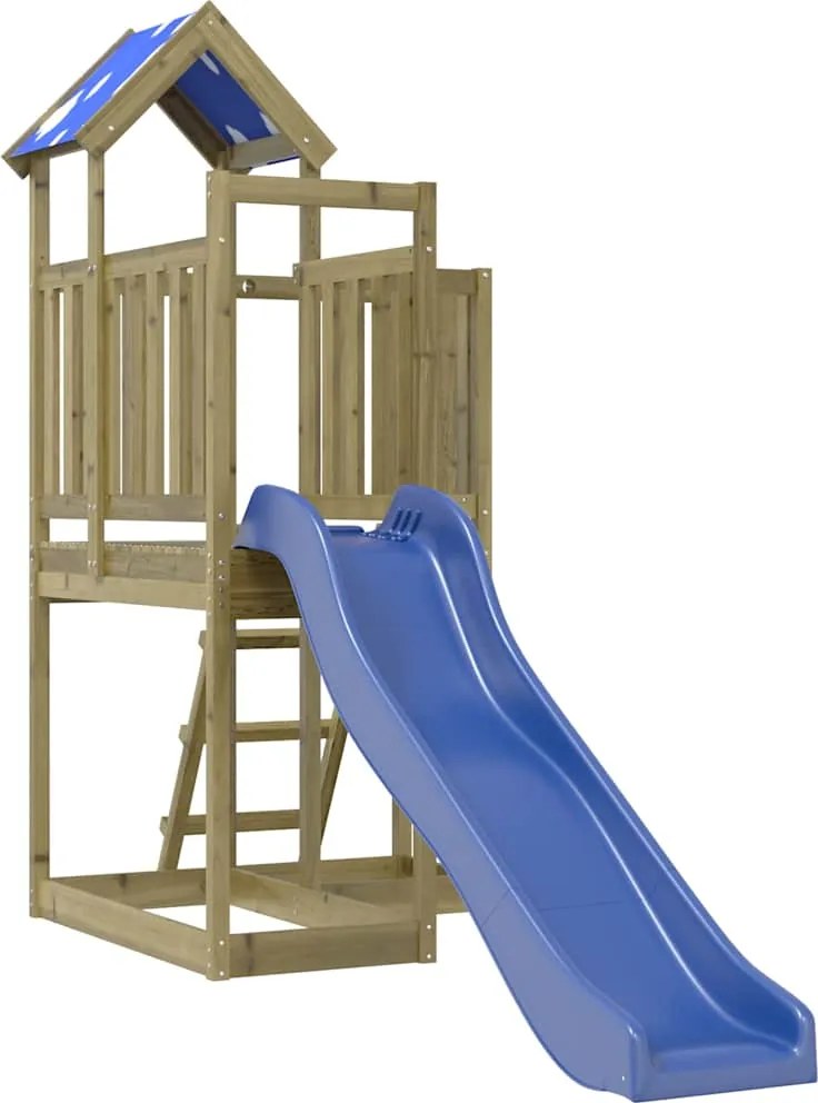 vidaXL Vonkajšia súprava na hranie impregnovaná borovica