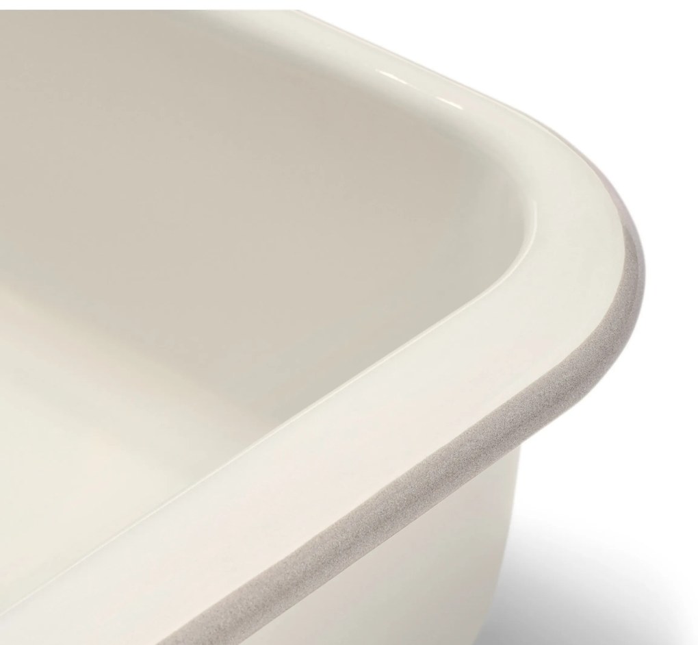 Smaltovaná zapekacia misa s vekom, malá