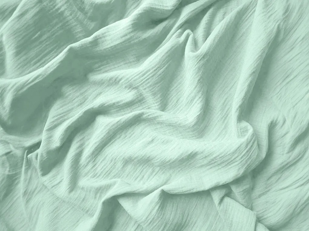 Mušelínové obliečky MUSSARI mentolové Rozmer obliečok: 70 x 90 cm | 140 x 200 cm