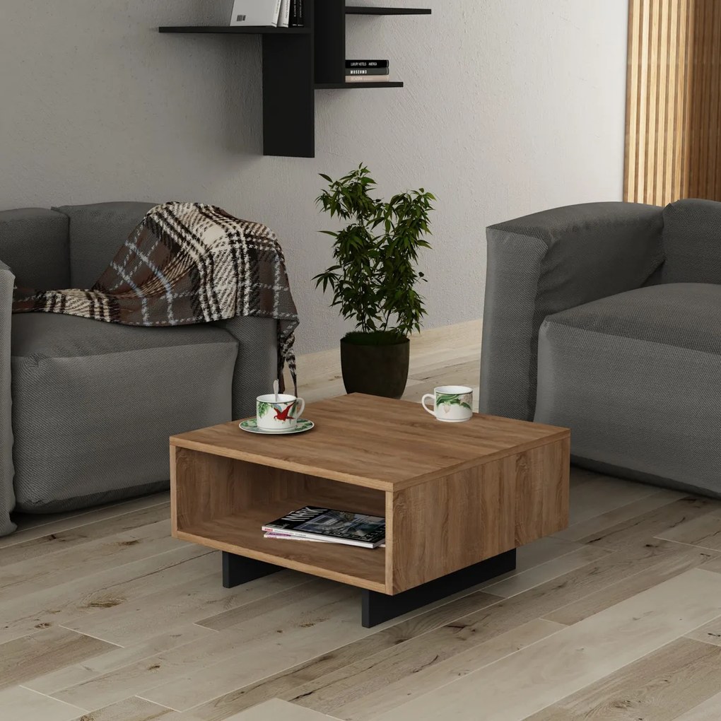 Konferenčný stolík Hola Oak Anthracite