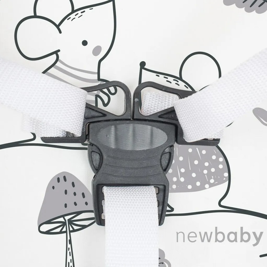 New Baby Detská drevená jedálenská stolička Jerry