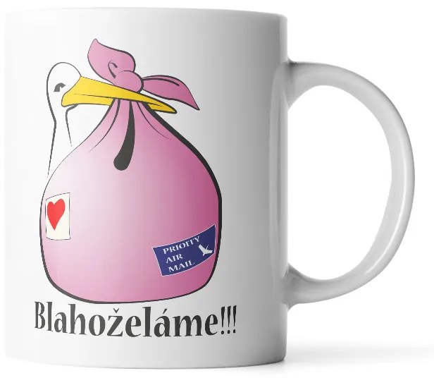 Sablio Hrnek Blahoželáme!!! - 200 ml - espresso