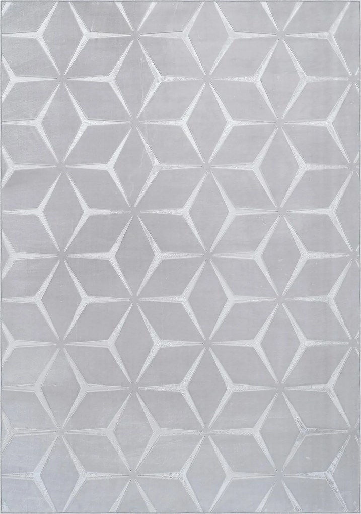 XXXLutz PLOCHO TKANÝ KOBEREC, 120/160 cm strieborná Kayoom - Online Only bytové doplnky - 005937170909