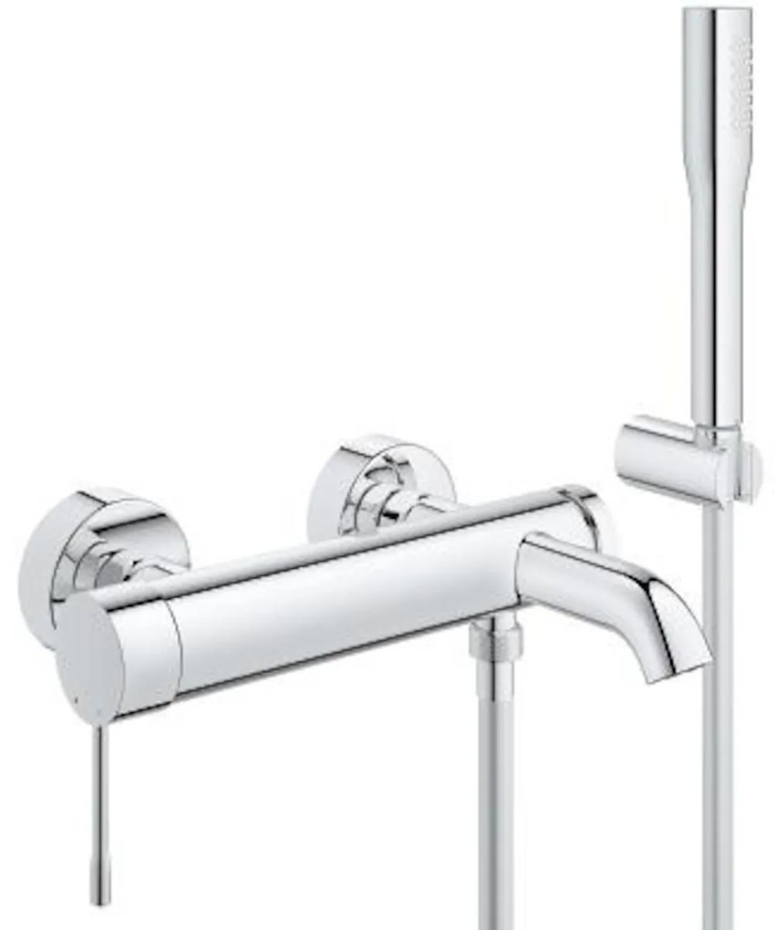 Vaňová batéria Grohe Essence New so sprchovacím setom 150 mm chróm 33628001