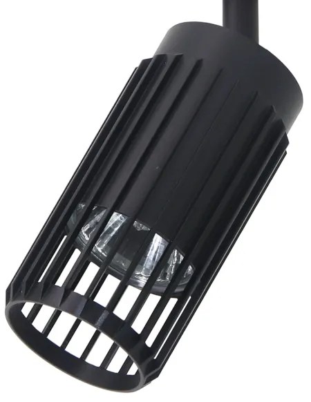 Bodové svietidlo VERTICAL do lištového systému 1xGU10/8W/230V čierna