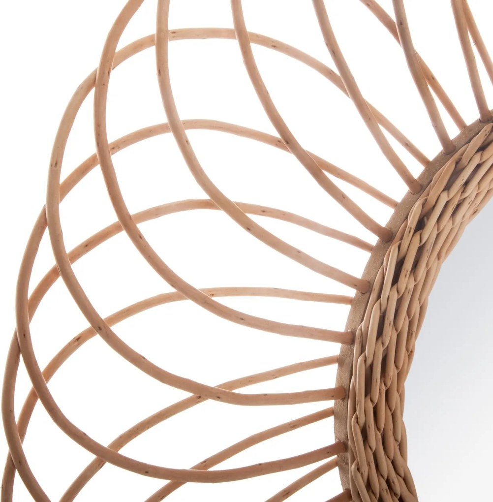 Zrkadlo Rose, hnedé