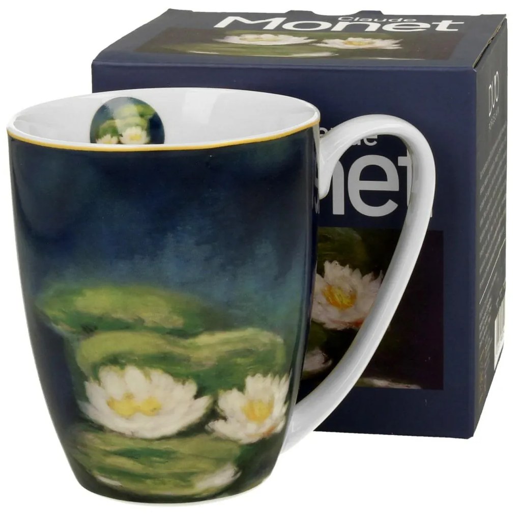 Porcelánový hrnček Monet Nenufars 360 ml