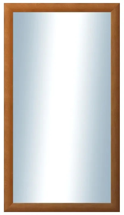 DANTIK - Zrkadlo v rámu, rozmer s rámom 50x90 cm z lišty LEDVINKA svetlo hnedá (1440)