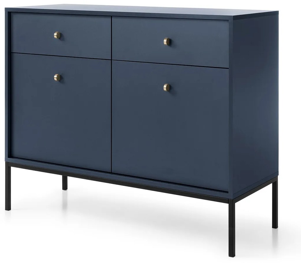PIA Komoda so zásuvkami Mono - navy