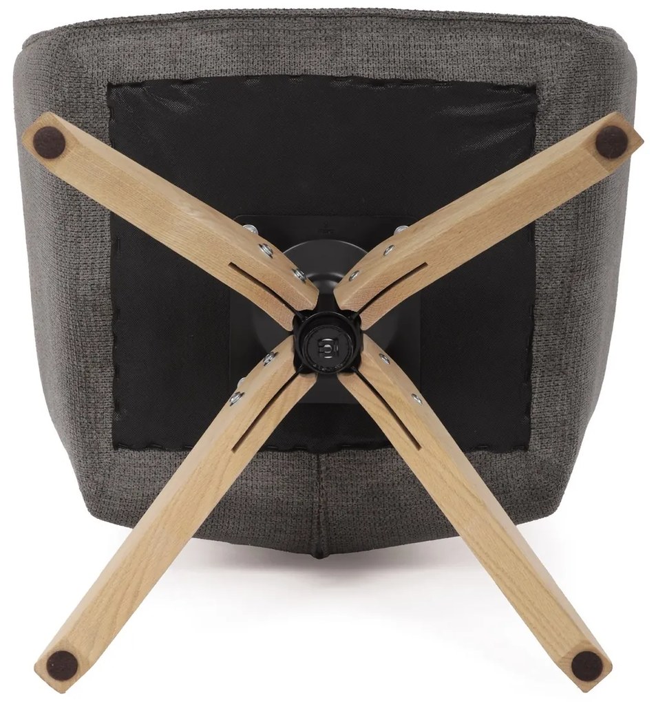 Jedálenská stolička DCH-C2148 GREY2 s vodoodolnýmpoťahom