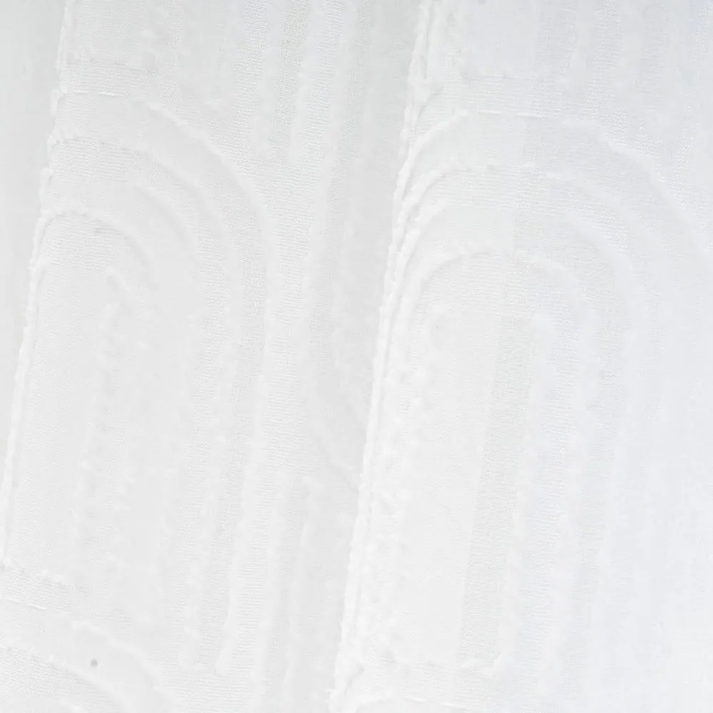 Biela záclona 140x260 cm Relief Arch – Casa Selección