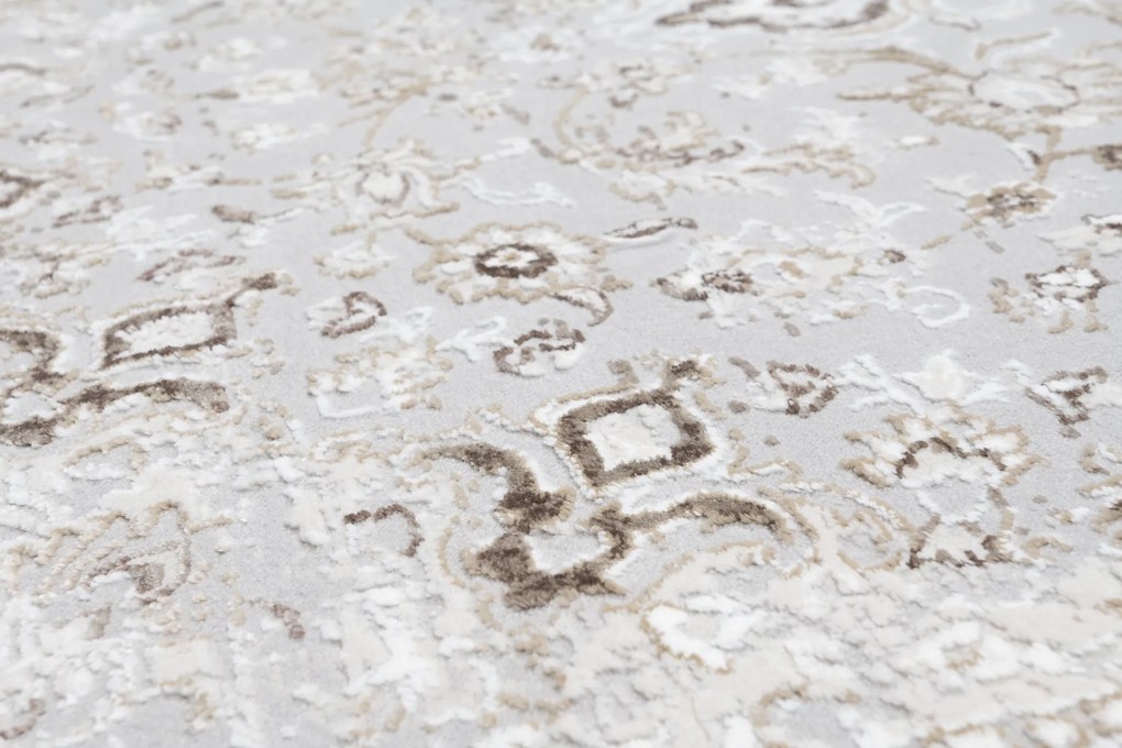 Koberec Sahara biely obdĺžnikový – gramáž 2000 g/m² Rozmer: 80x150 cm