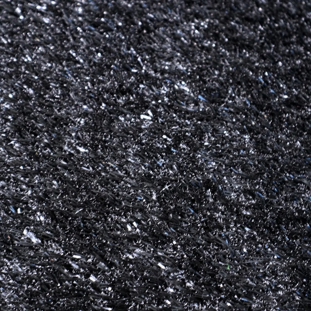 Umelá tráva PartyGrass Black, vyrezať kruh, šíře 4m, čierna, Europe Grass
