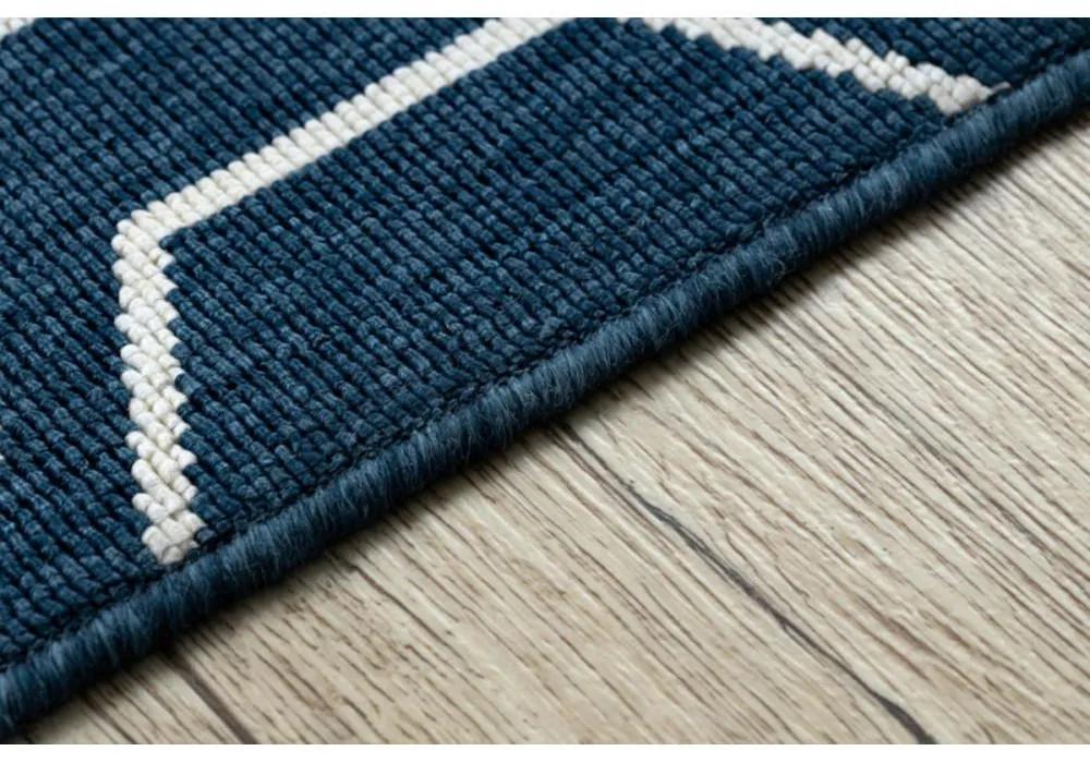 Kusový koberec Hexa modrý 200x290cm