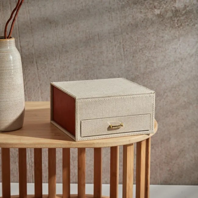 Šperkovnica LINAS béžová 708121