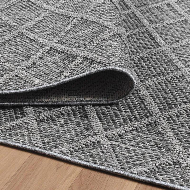 Ayyildiz koberce Kusový koberec Patara 4953 Grey – na von aj na doma - 200x290 cm