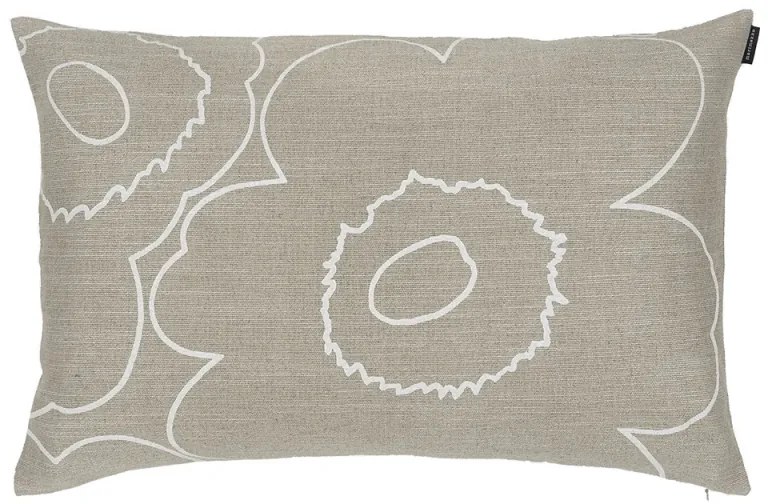 Obliečka na vankúš Piirto Unikko 40x60, pieskovo-biela