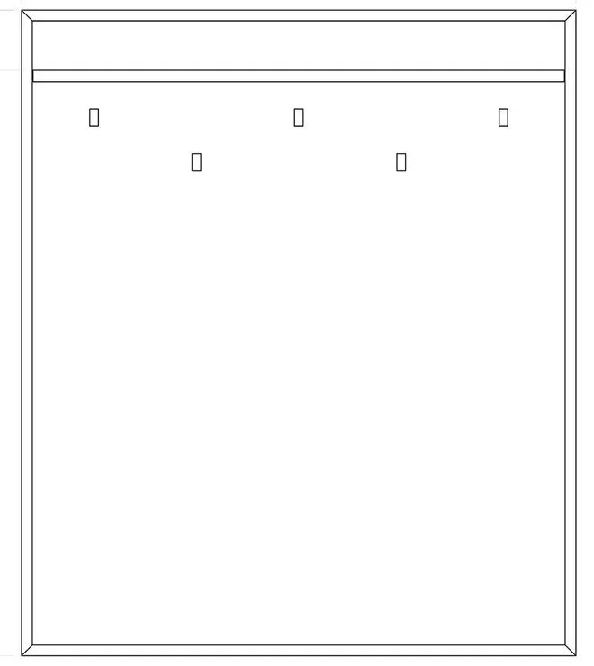 Nástenný vešiak z dubového dreva v prírodnej farbe s poličkou Abies - The Beds