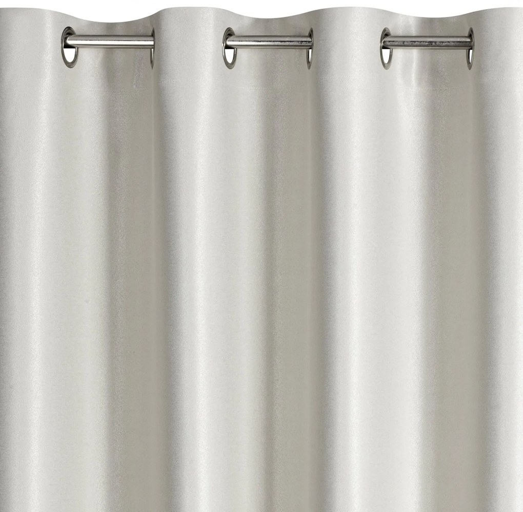 ZATEMŇOVACÍ ZÁVES NA KRÚŽKOCH SELINA 140X250 CM PRÍRODNÁ