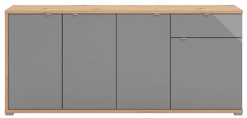 Komoda Andora 4K1F šedá 11011446