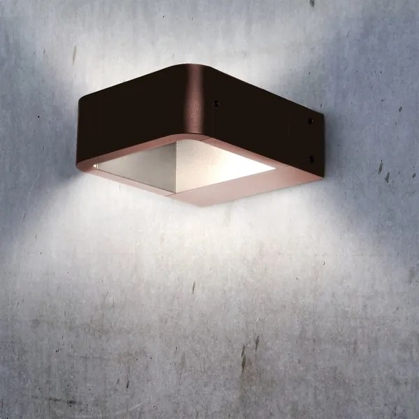 Brilagi - LED vonkajšie svietidlo BARI LED/7W/230V 3000/4000/6000K hnedé IP54