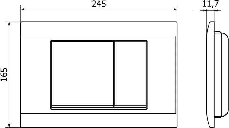 Mexen FENIX 01 - TLAČIDLO PRE Mexen MODUL, RUŽOVÉ ZLATO - 600105