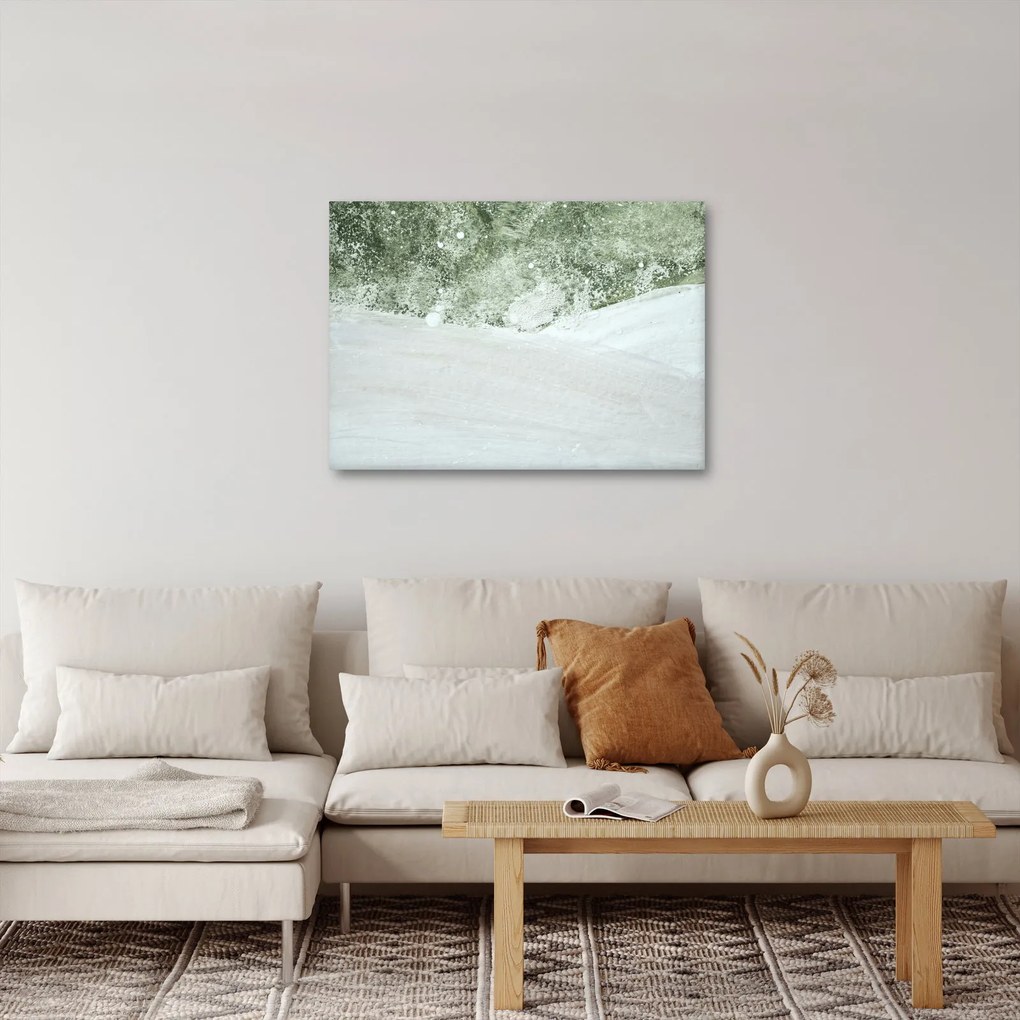Obraz - Abstrakcia štetcami (70x50 cm)