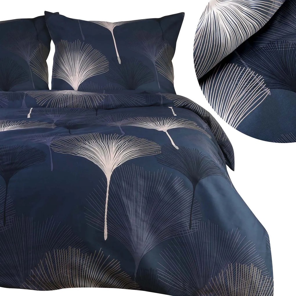 SATÉNOVÉ OBLIEČKY SATYNLOVE 140X200 CM, 1KS 70X80 CM LISTY