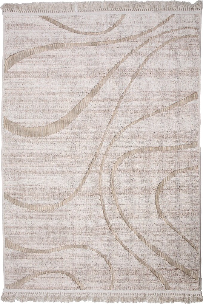 Koberec Benita 085 YELLOW/CREAM rozmery koberec: 200x290 cm