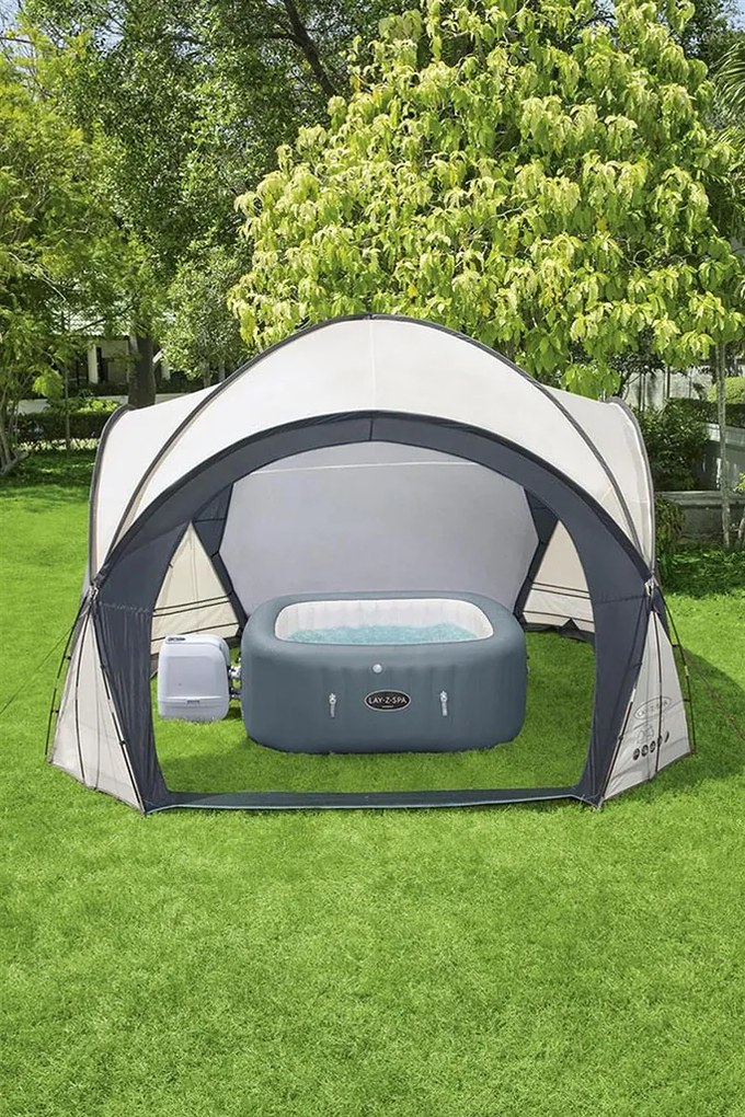 BESTWAY Lay-Z-Spa Zastrešenie vírivého bazéna, 390 x 390 x 255 cm 60305