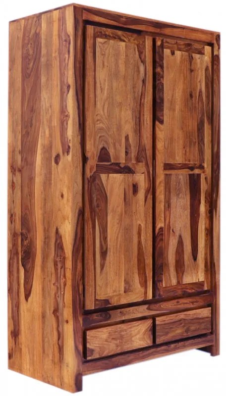 Skriňa Gani 110x200x60 z indického masívu palisander Super natural