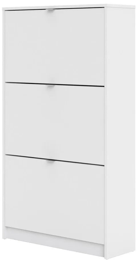 Biela výklopná skrinka na topánky Shoes – Tvilum