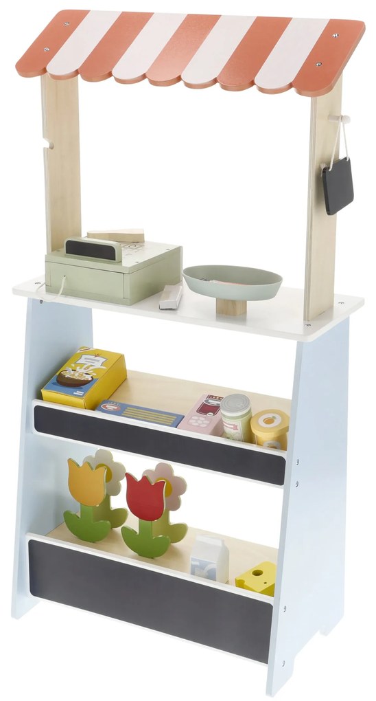 lupilu® Detská drevená kuchynka/Drevený obchod (obchodík) (100394361)