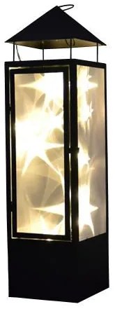 Nexos 28388 Vianočná dekorácia - holografická 3D lucerna - 70 cm, 20 LED diód