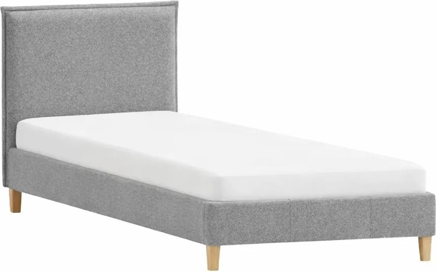Čalúnená jednolôžková posteľ s roštom 90x200 cm Tina – Ropez