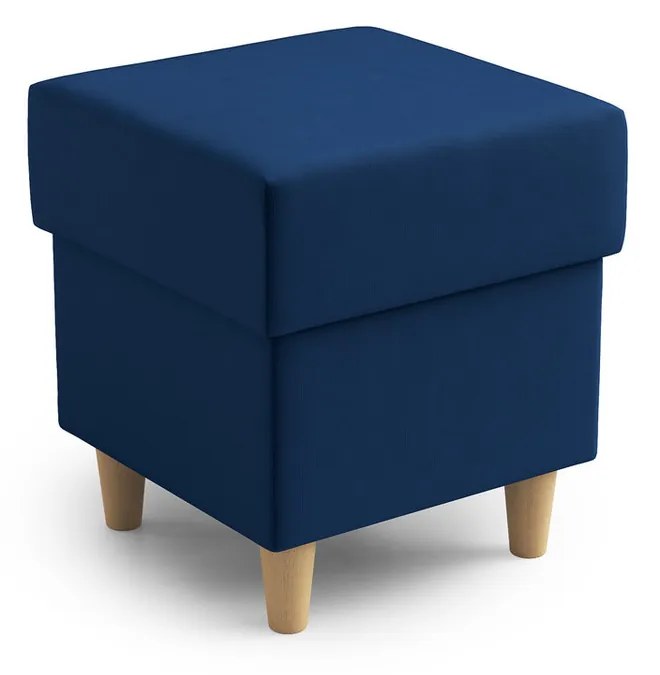 Škandinávska podnožka 41x41 cm Tmavosivá