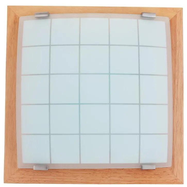 Nástenné stropné svietidlo GEOMETRICA 1xE27/60W/230V 30x30 cm