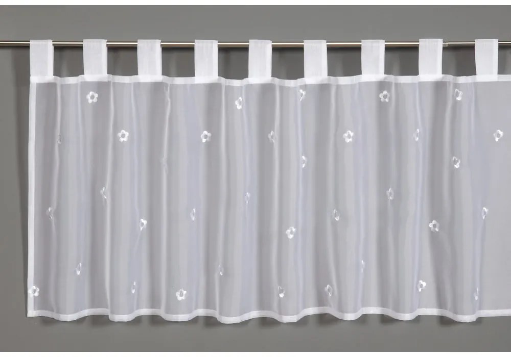 Biela záclona 48x140 cm Voile - Gardinia