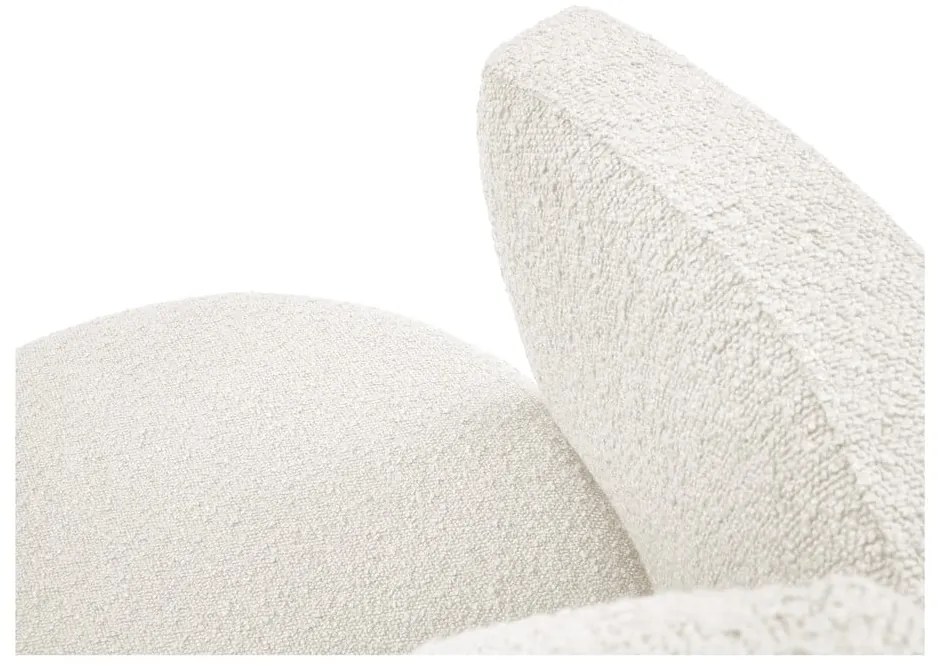 Biele otočné kreslo Interieurs 86 Nael