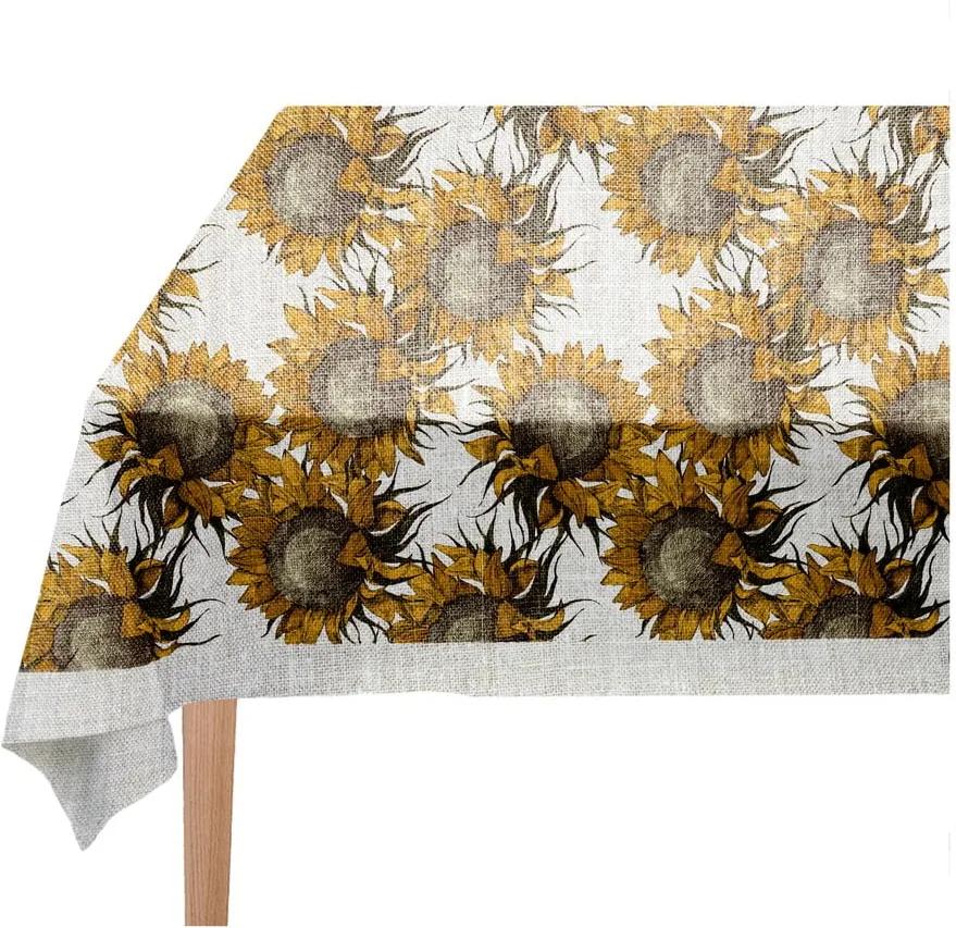 Obrus Linen Couture Sunflower, 140 x 140 cm