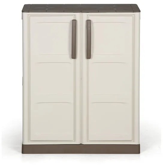 Plastová dielenská skriňa na náradie S Line, nízka, 700 x 390 x 855 mm