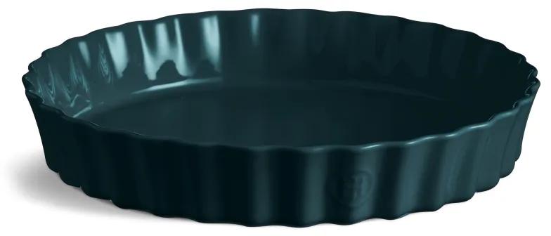 Hlboká forma na tortu Emile Henry 32 cm, tmavomodrá Belle-Ile, 736032