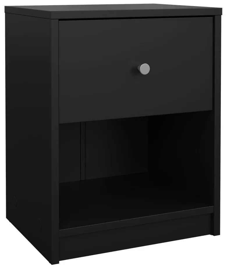 Čierny nočný stolík May – Tvilum